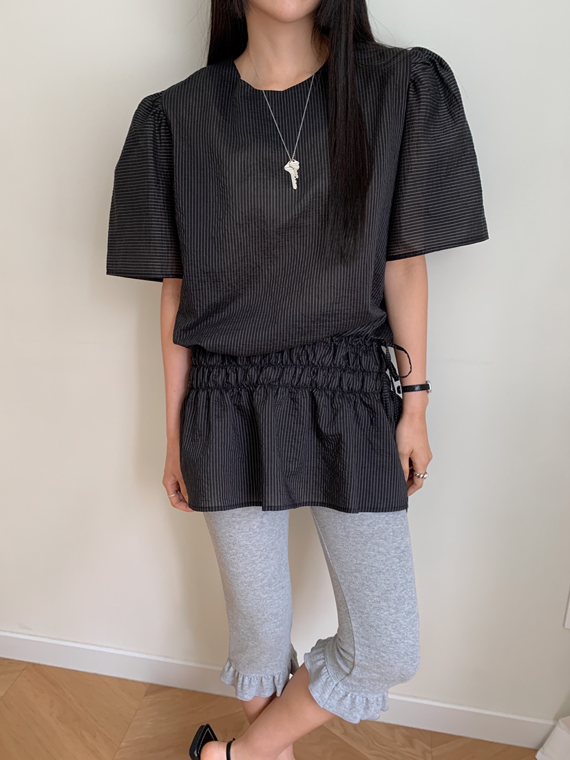 GOYOU韓國直郵㊣女裝新款推薦休閑時尚熱賣25春夏襯衫蕾絲衫de goyou襯衫/蕾絲衫