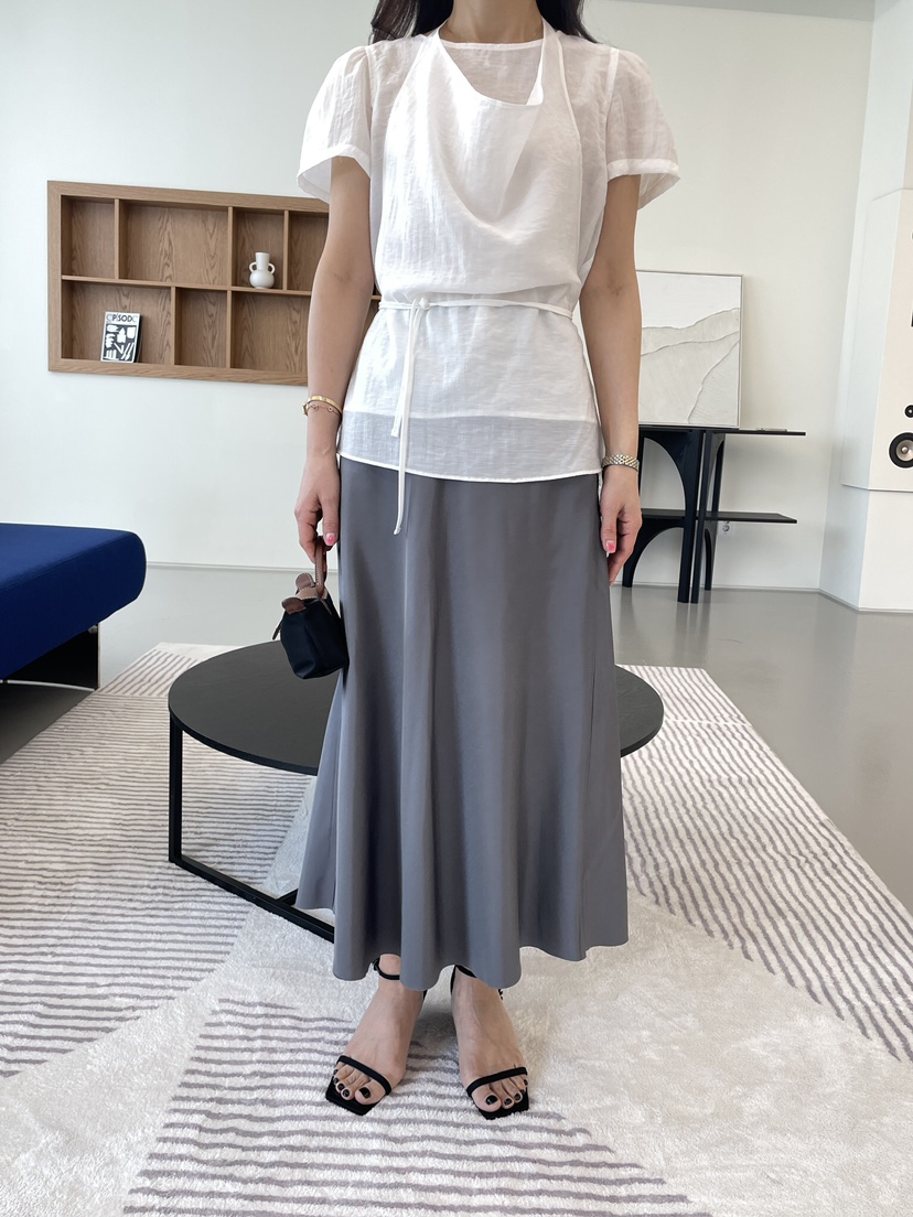 EDITION-P韓國㊣直郵東大門代購女裝新品25春夏推薦熱賣長裙EDITI_ON長裙