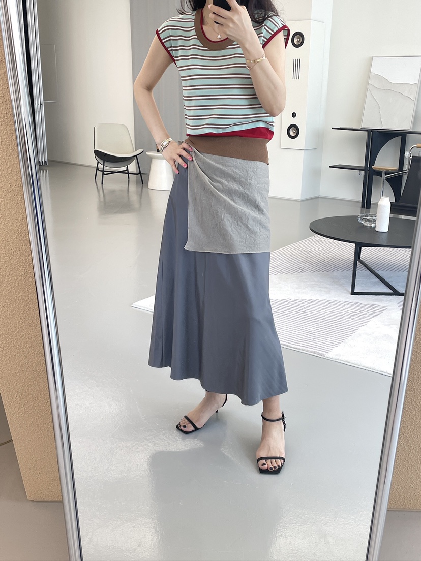 EDITION-P韓國㊣直郵東大門代購女裝新品25春夏推薦熱賣長裙EDITI_ON長裙