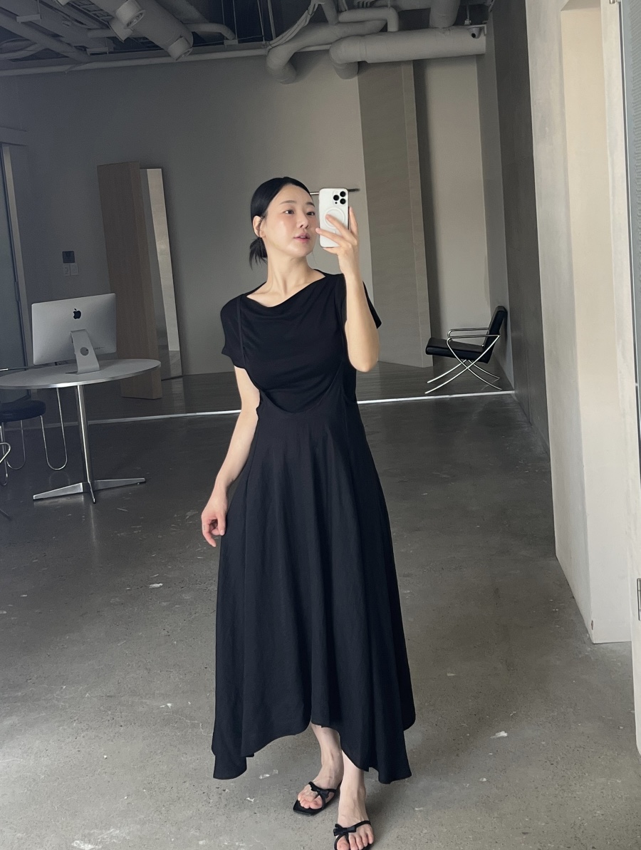 VERNI直郵韓國代購㊣女裝新品時尚人氣25春夏熱賣推薦連衣裙VERNI連衣裙