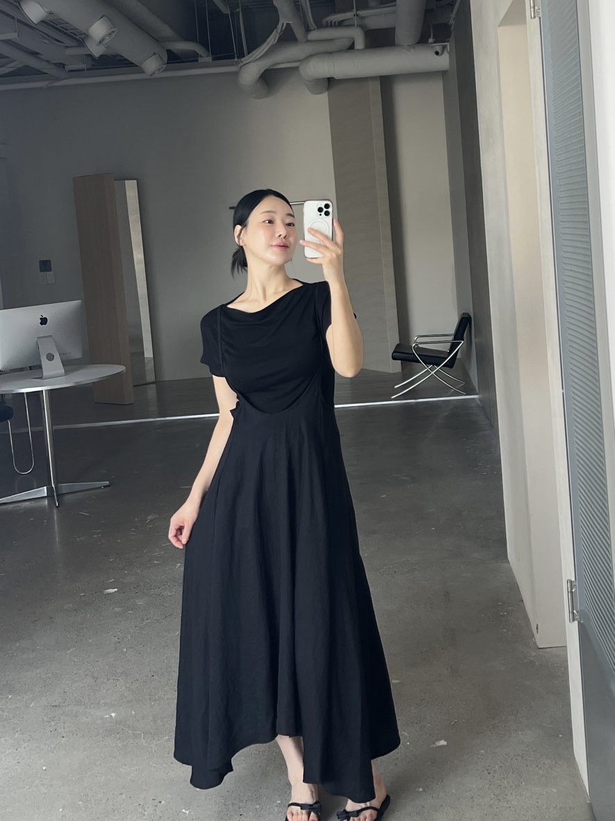 VERNI直郵韓國代購㊣女裝新品時尚人氣25春夏熱賣推薦連衣裙VERNI連衣裙