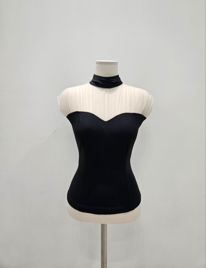 HIGH HEELS韓國直郵㊣東大門實拍女裝新品25春夏襯衫蕾絲衫HIGH HEELS襯衫/蕾絲衫圖色2