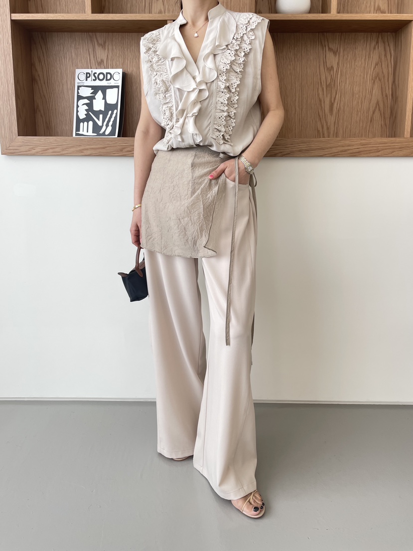 EDITION-P韓國㊣直郵東大門代購女裝新款推薦休閑25春夏短裙EDITI_ON短裙