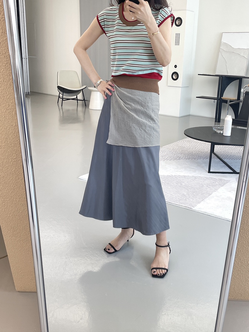 EDITION-P韓國㊣直郵東大門代購女裝新款推薦休閑25春夏短裙EDITI_ON短裙