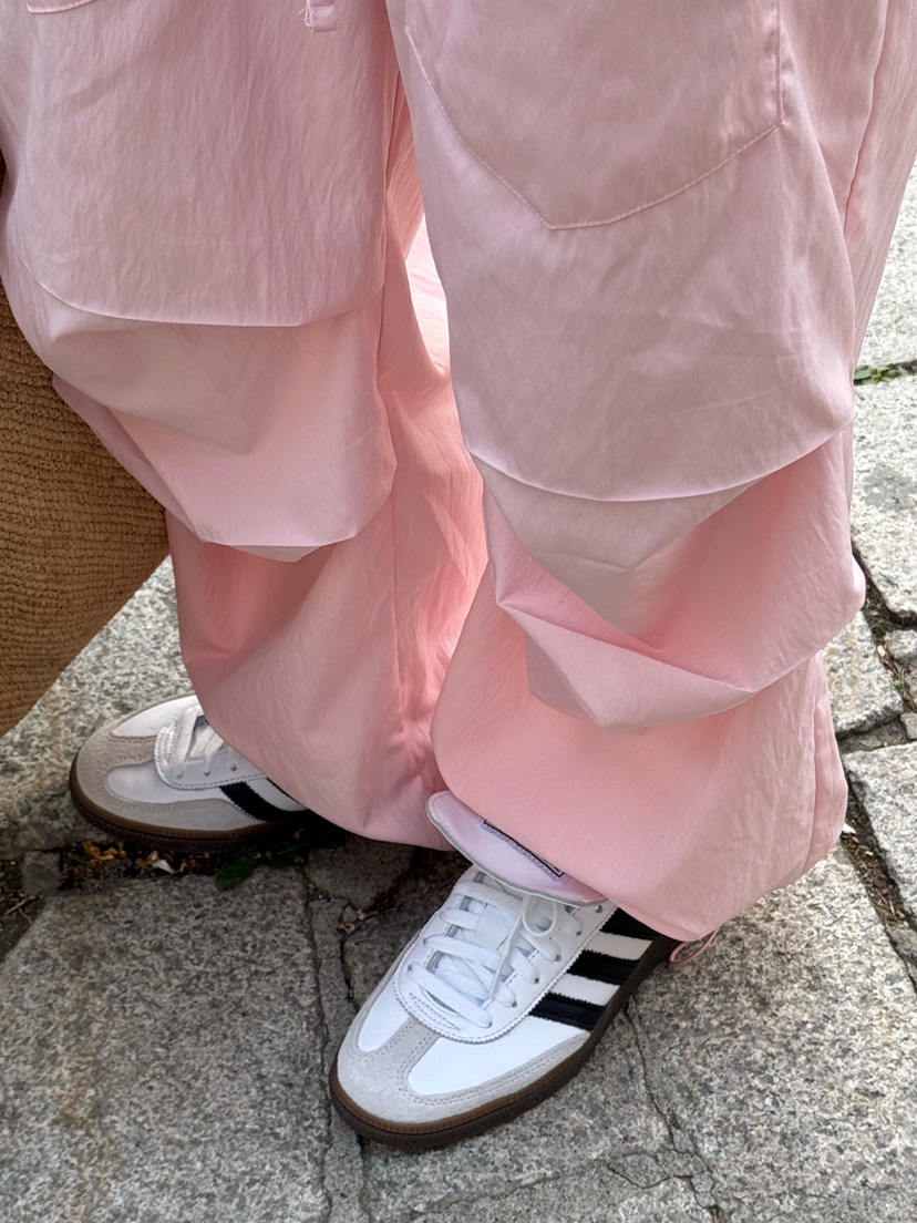 ZEROZERO韓國㊣直郵東大門代購女裝新品時尚休閑褲口袋透視ZEROZERO休閑褲