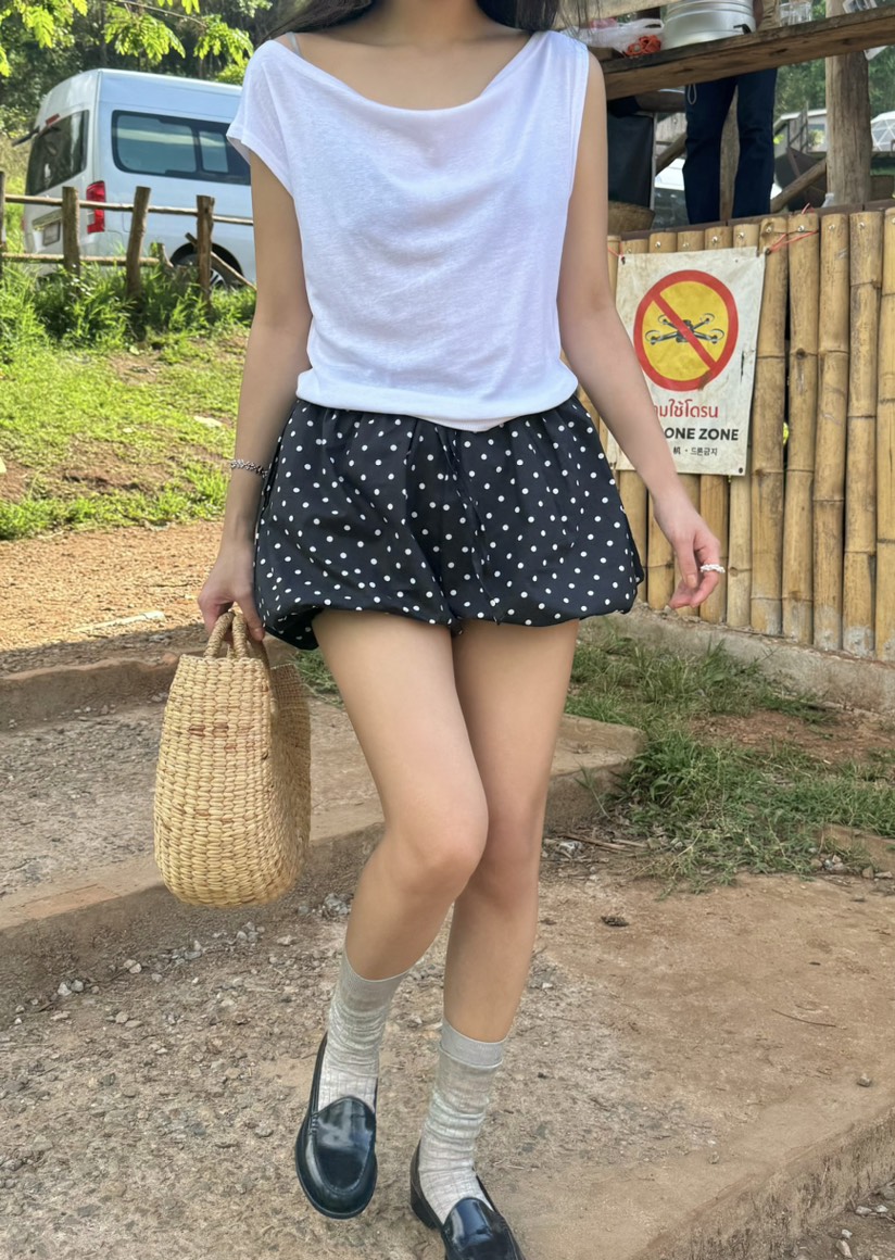 OUPPT韓國直郵㊣女裝新款25春夏推薦休閑人氣時尚熱賣短褲OUPPT短褲