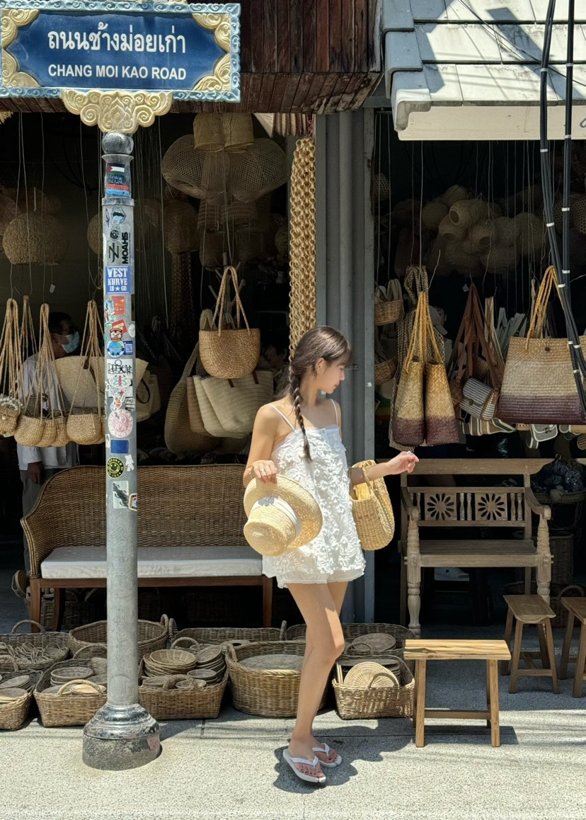 OUPPT韓國㊣直郵東大門代購女裝新品人氣熱賣休閑連衣裙亞麻OUPPT連衣裙