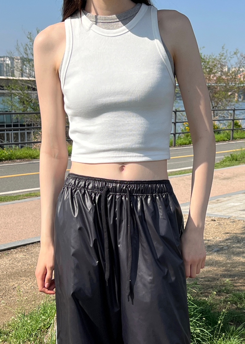 ANOTHER AVENUE韓國直郵㊣東大門實拍女裝新品休閑吊帶背心ANOTHER AVENUE吊帶/背心
