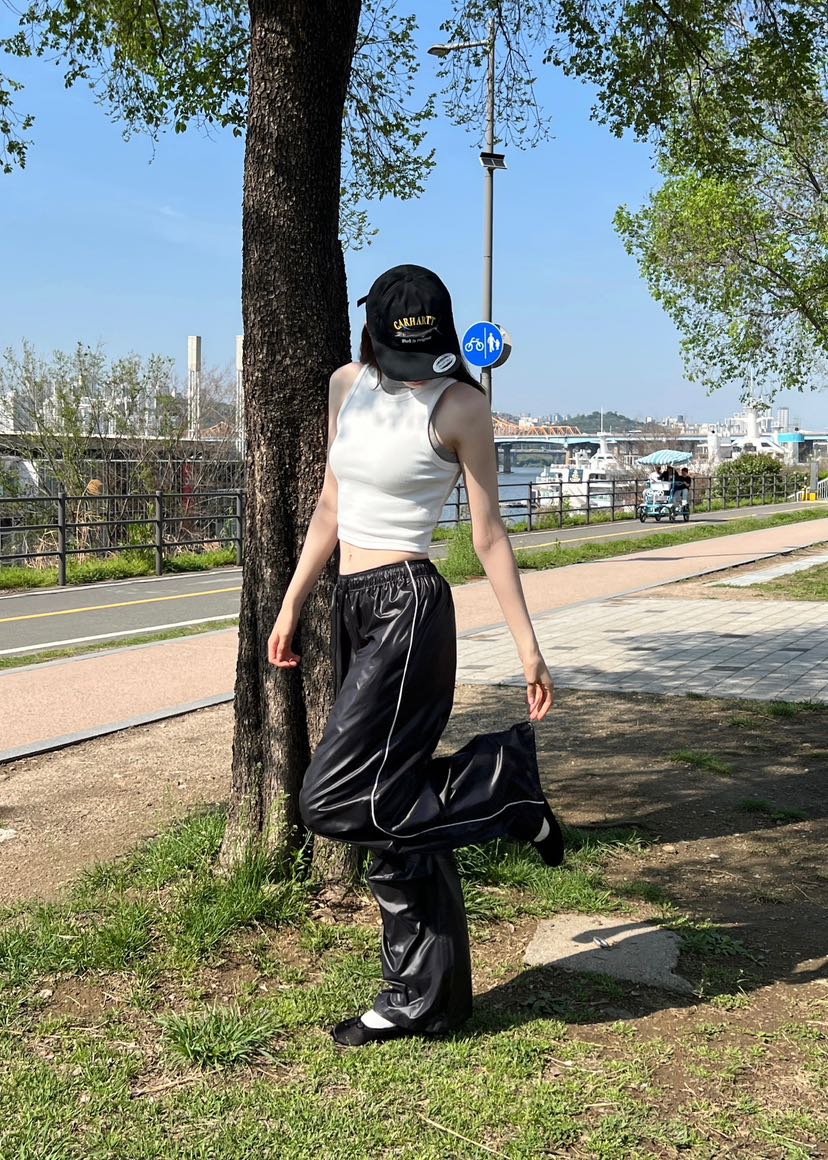 ANOTHER AVENUE韓國直郵㊣東大門實拍女裝新品休閑吊帶背心ANOTHER AVENUE吊帶/背心