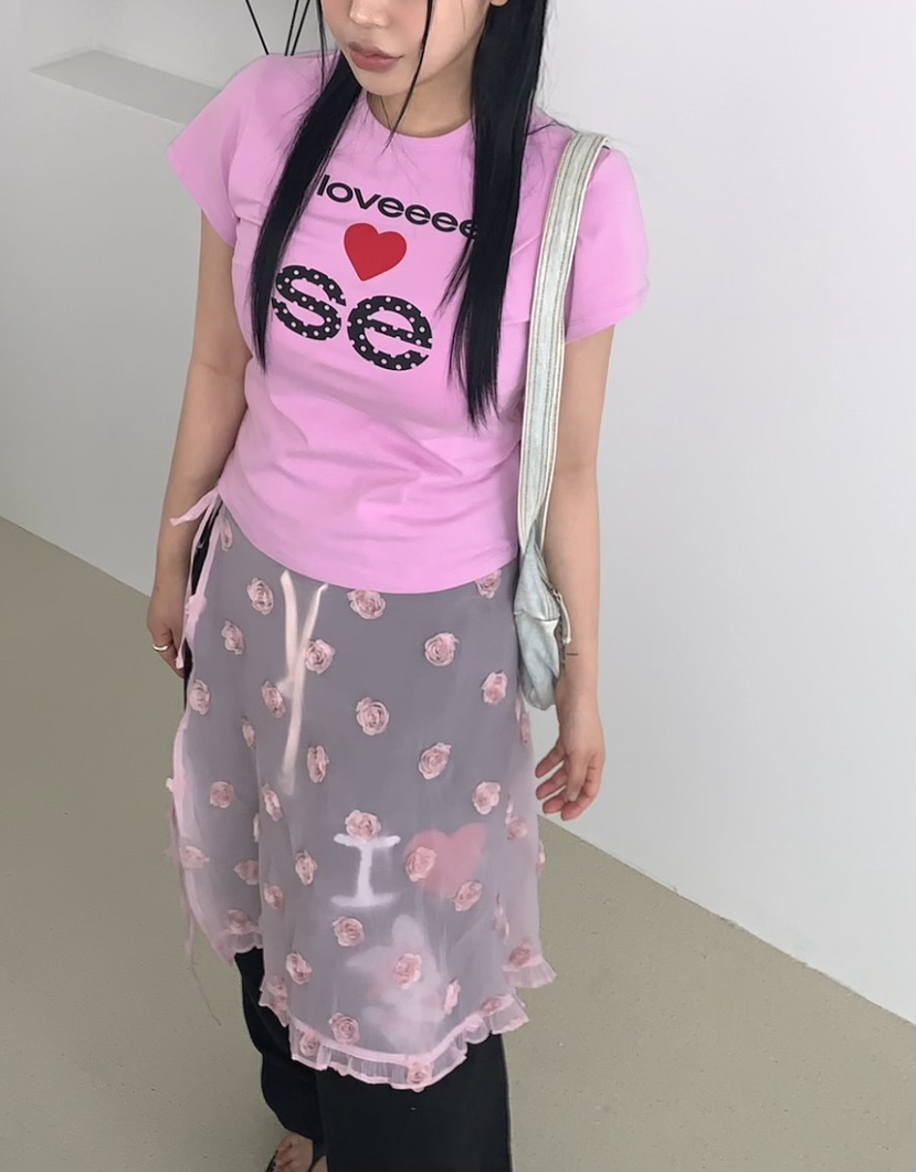 SEOLO韓國直郵㊣東大門實拍女裝新品25春夏推薦人氣休閑T恤Seolo seoulT恤圖色2