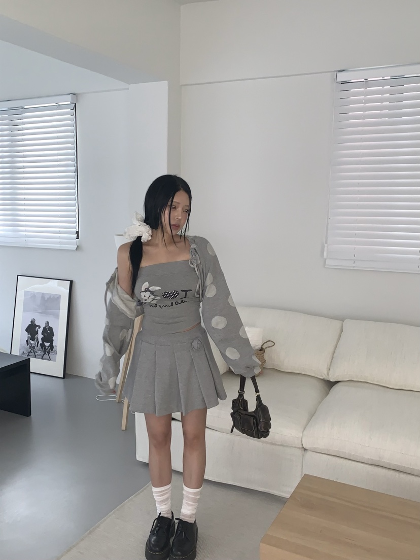 SEOLO直郵韓國代購㊣女裝新品人氣熱賣時尚休閑25春夏針織衫Seolo seoul針織衫