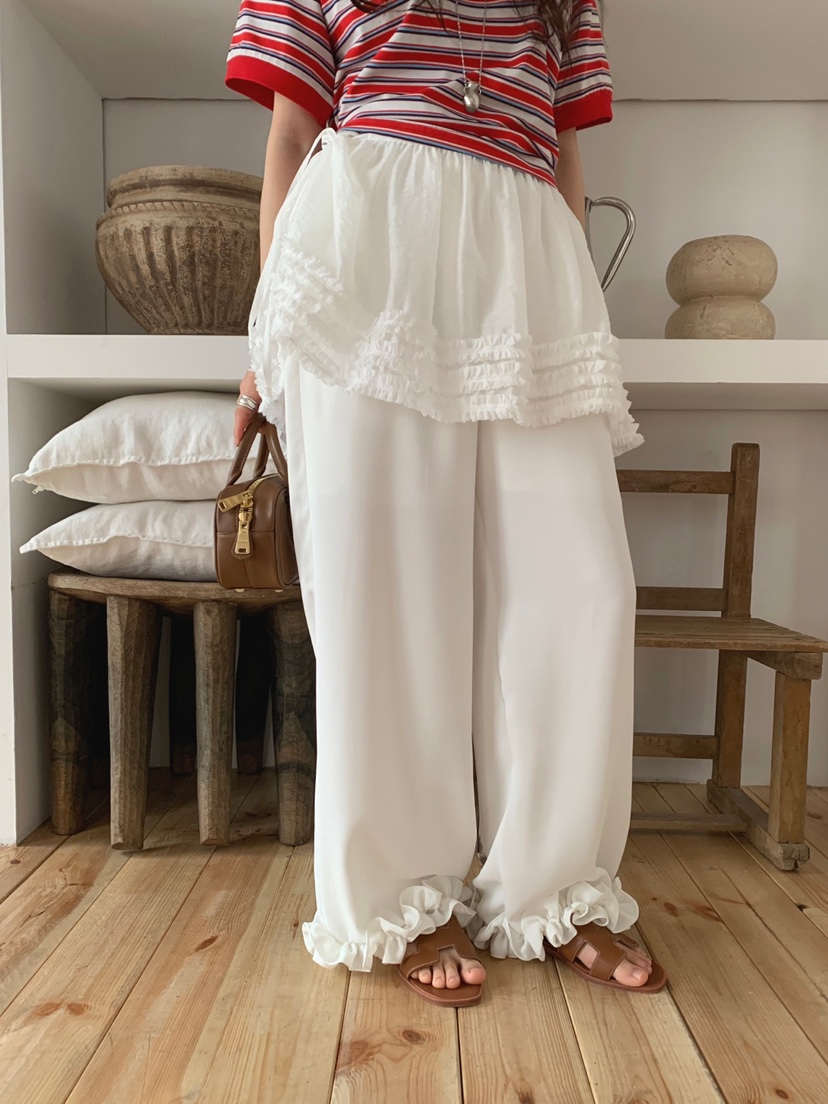 JKICHI韓國直郵㊣東大門實拍女裝新款25春夏時尚人氣休閑褲JKICHI休閑褲