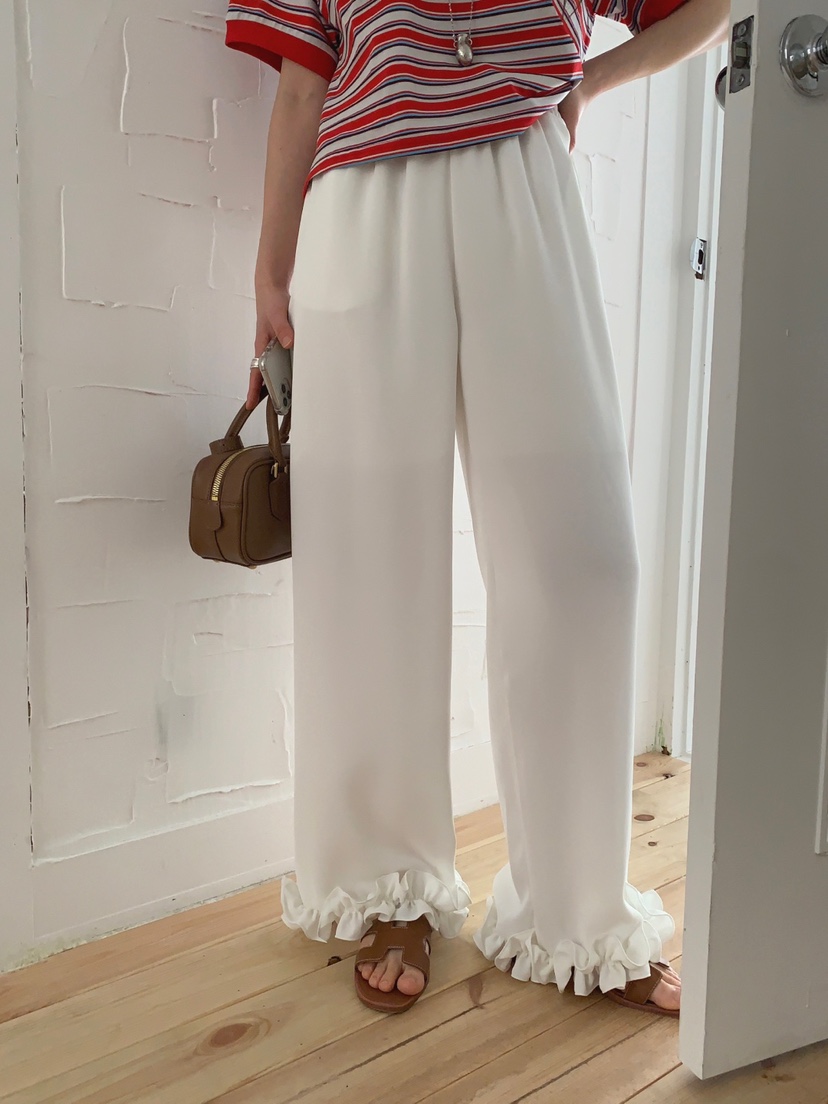 JKICHI韓國直郵㊣東大門實拍女裝新款25春夏時尚人氣休閑褲JKICHI休閑褲圖色1