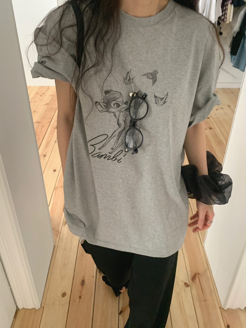 JKICHI韓國直郵㊣東大門實拍女裝新款25春夏人氣休閑推薦T恤JKICHIT恤