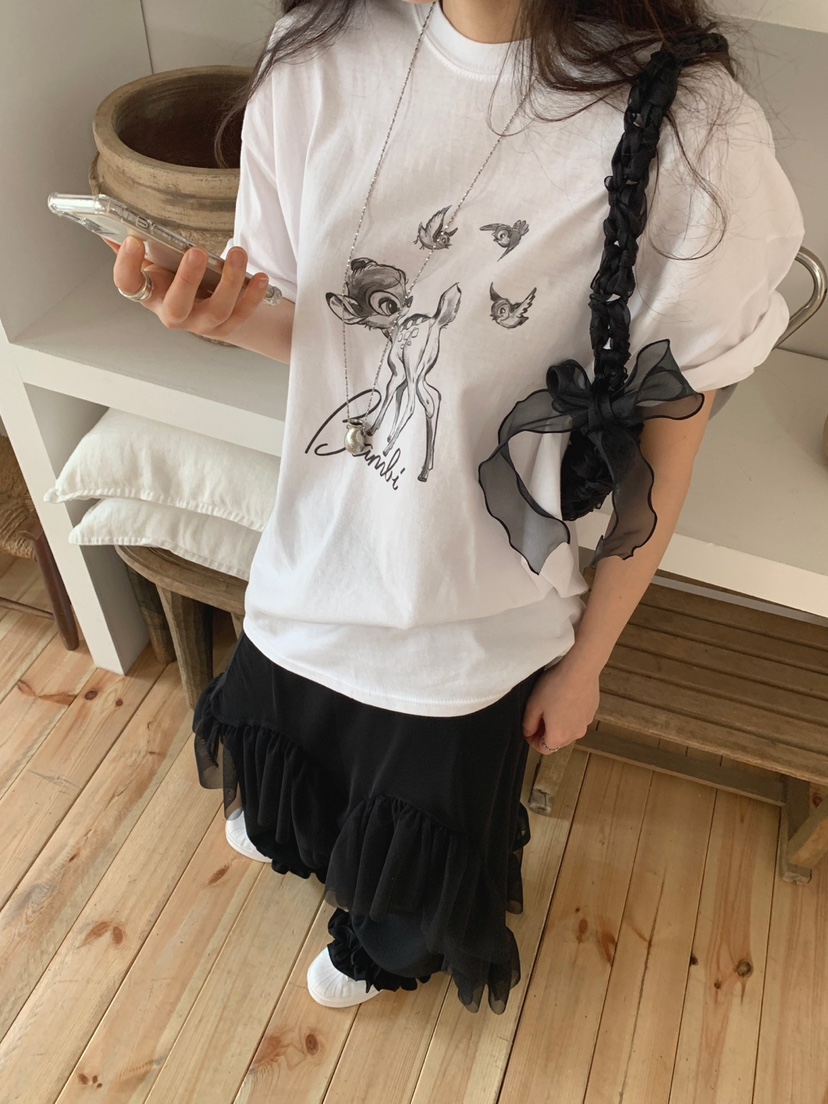 JKICHI韓國直郵㊣東大門實拍女裝新款25春夏人氣休閑推薦T恤JKICHIT恤