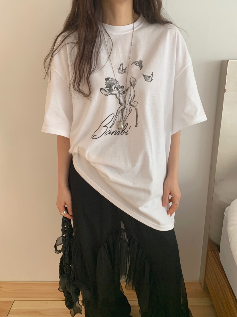 JKICHI韓國直郵㊣東大門實拍女裝新款25春夏人氣休閑推薦T恤JKICHIT恤