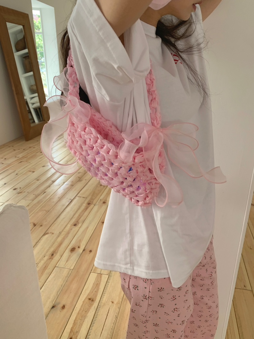 JKICHI韓國直郵㊣女裝新品休閑時尚人氣單肩斜跨包手工制作JKICHI單肩/斜跨包