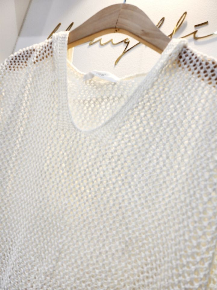 BLING BLING-S韓國直郵㊣女裝新品人氣時尚25春夏針織衫兜帽BLING BLING-S針織衫