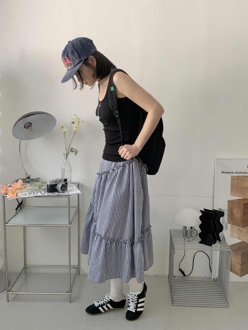 BEFORE SUNRISE直郵韓國代購㊣女裝新品推薦熱賣人氣時尚長裙BEFORE SUNRISE長裙
