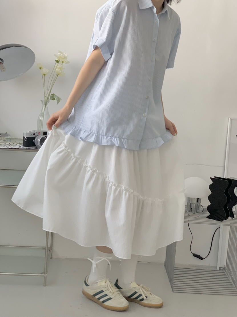 BEFORE SUNRISE直郵韓國代購㊣女裝新品推薦熱賣人氣時尚長裙BEFORE SUNRISE長裙