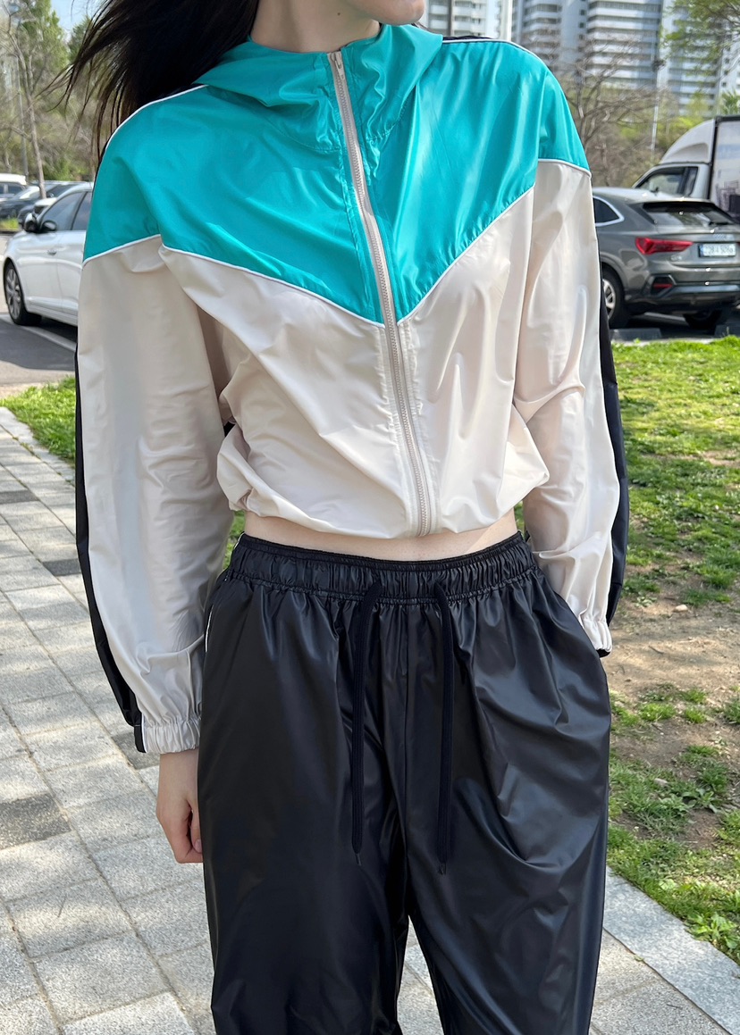 ANOTHER AVENUE韓國直郵㊣東大門實拍女裝新品休閑夾克連帽衫短款ANOTHER AVENUE夾克