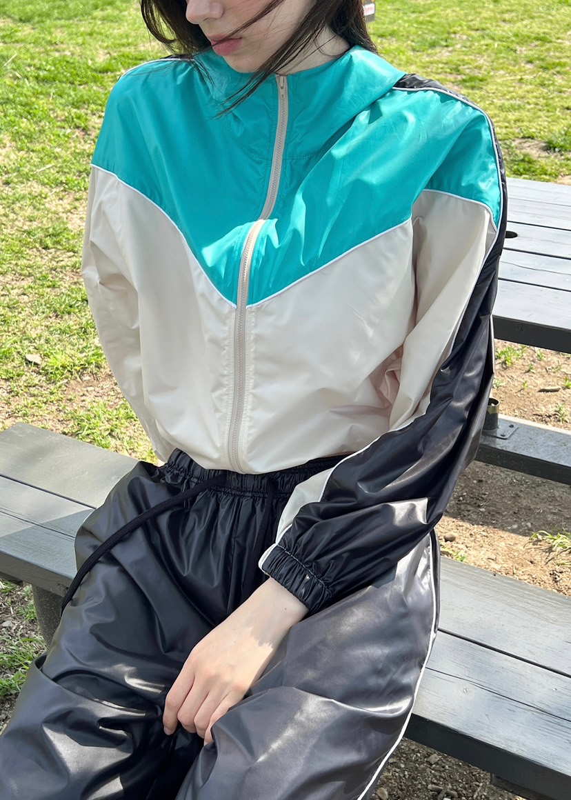 ANOTHER AVENUE韓國直郵㊣東大門實拍女裝新品休閑夾克連帽衫短款ANOTHER AVENUE夾克