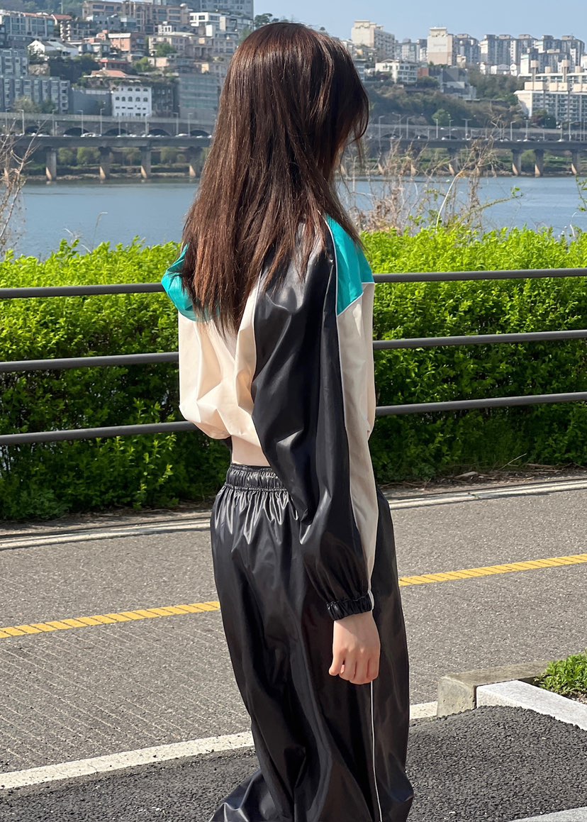 ANOTHER AVENUE韓國直郵㊣東大門實拍女裝新品休閑夾克連帽衫短款ANOTHER AVENUE夾克