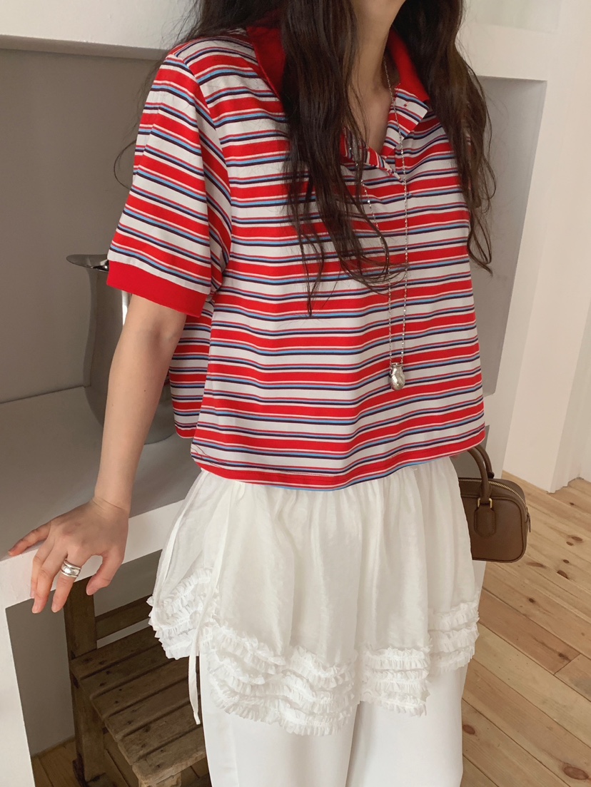 JKICHI韓國直郵㊣女裝新品推薦25春夏時尚人氣休閑熱賣T恤JKICHIT恤