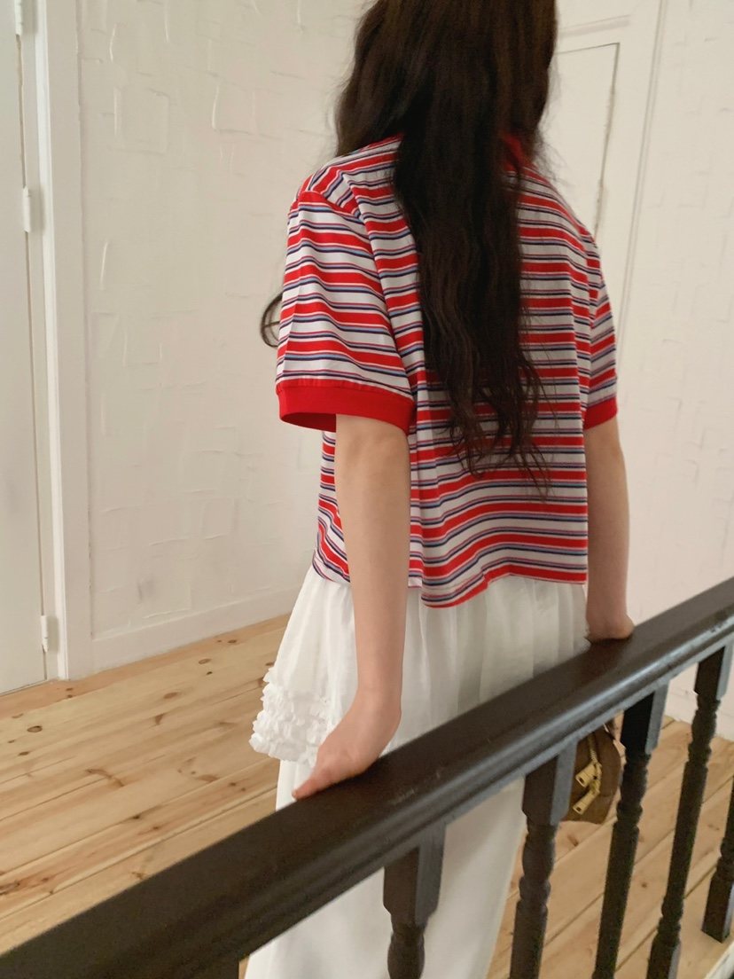 JKICHI韓國直郵㊣女裝新品推薦25春夏時尚人氣休閑熱賣T恤JKICHIT恤