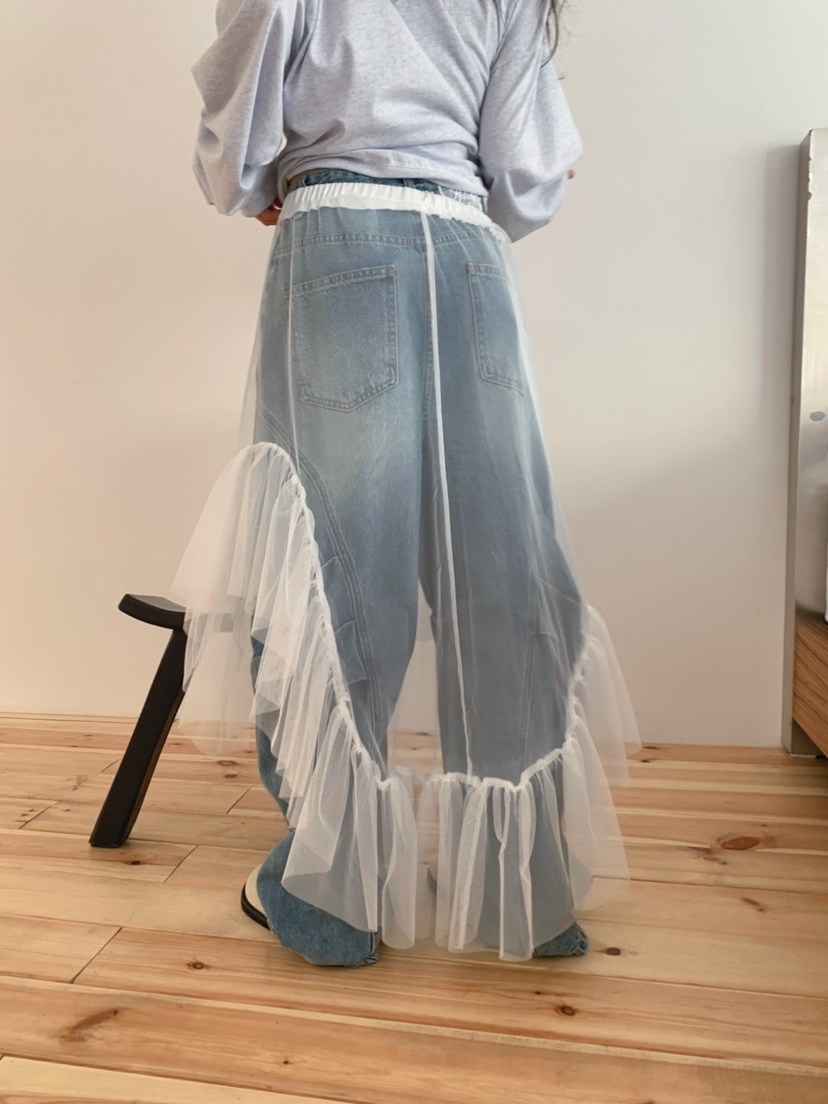 JKICHI韓國直郵㊣東大門實拍女裝新品熱賣人氣時尚休閑長裙JKICHI長裙