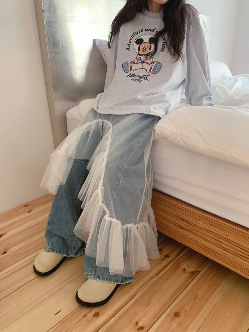 JKICHI韓國直郵㊣東大門實拍女裝新品熱賣人氣時尚休閑長裙JKICHI長裙