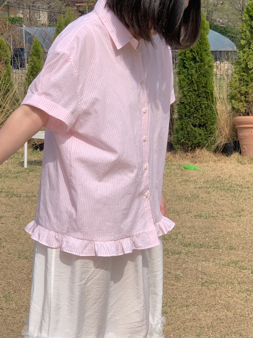 BEFORE SUNRISE韓國直郵㊣東大門實拍女裝新品25春夏襯衫蕾絲衫BEFORE SUNRISE襯衫/蕾絲衫