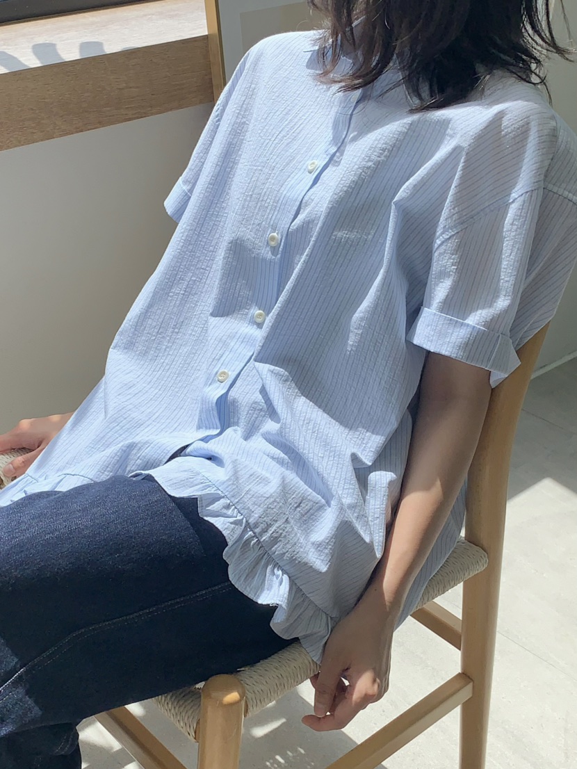 BEFORE SUNRISE韓國直郵㊣東大門實拍女裝新品25春夏襯衫蕾絲衫BEFORE SUNRISE襯衫/蕾絲衫