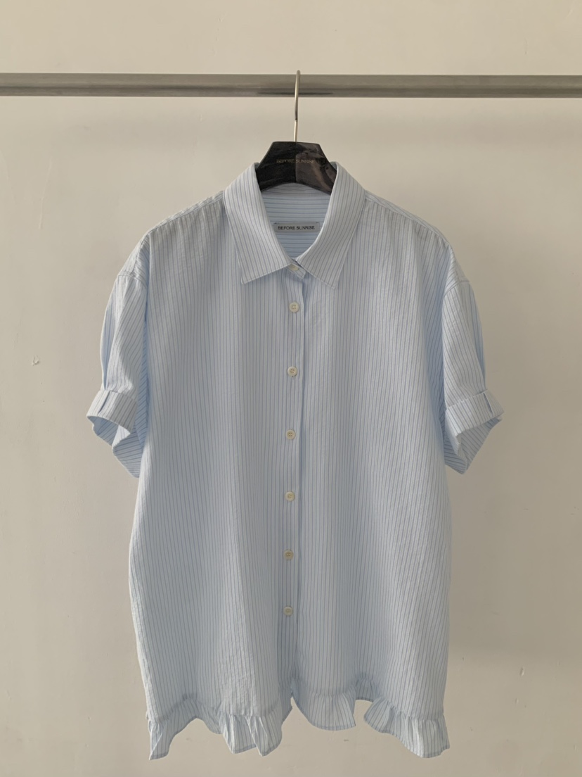 BEFORE SUNRISE韓國直郵㊣東大門實拍女裝新品25春夏襯衫蕾絲衫BEFORE SUNRISE襯衫/蕾絲衫圖色2