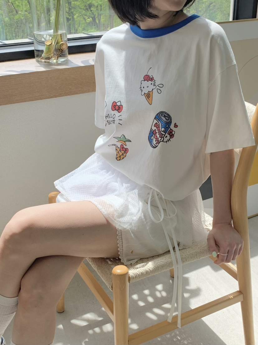 BEFORE SUNRISE韓國㊣直郵東大門代購女裝新品熱賣推薦T恤BEFORE SUNRISET恤