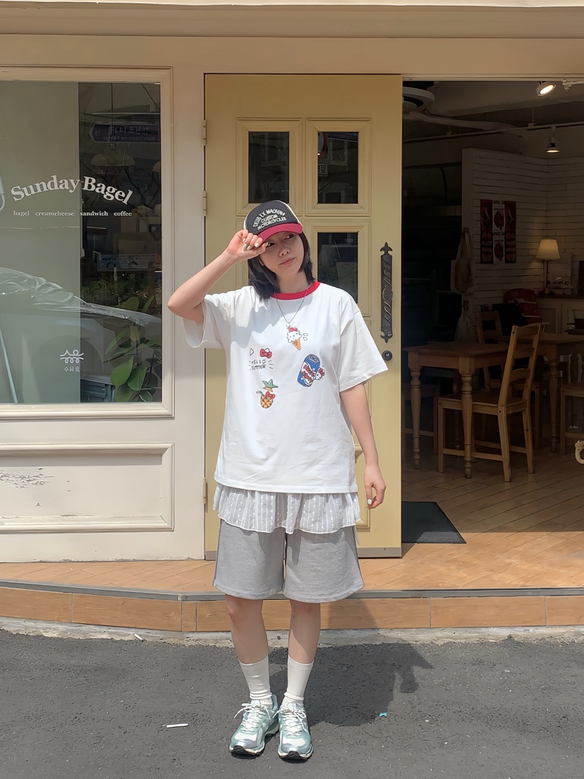 BEFORE SUNRISE韓國㊣直郵東大門代購女裝新品熱賣推薦T恤BEFORE SUNRISET恤