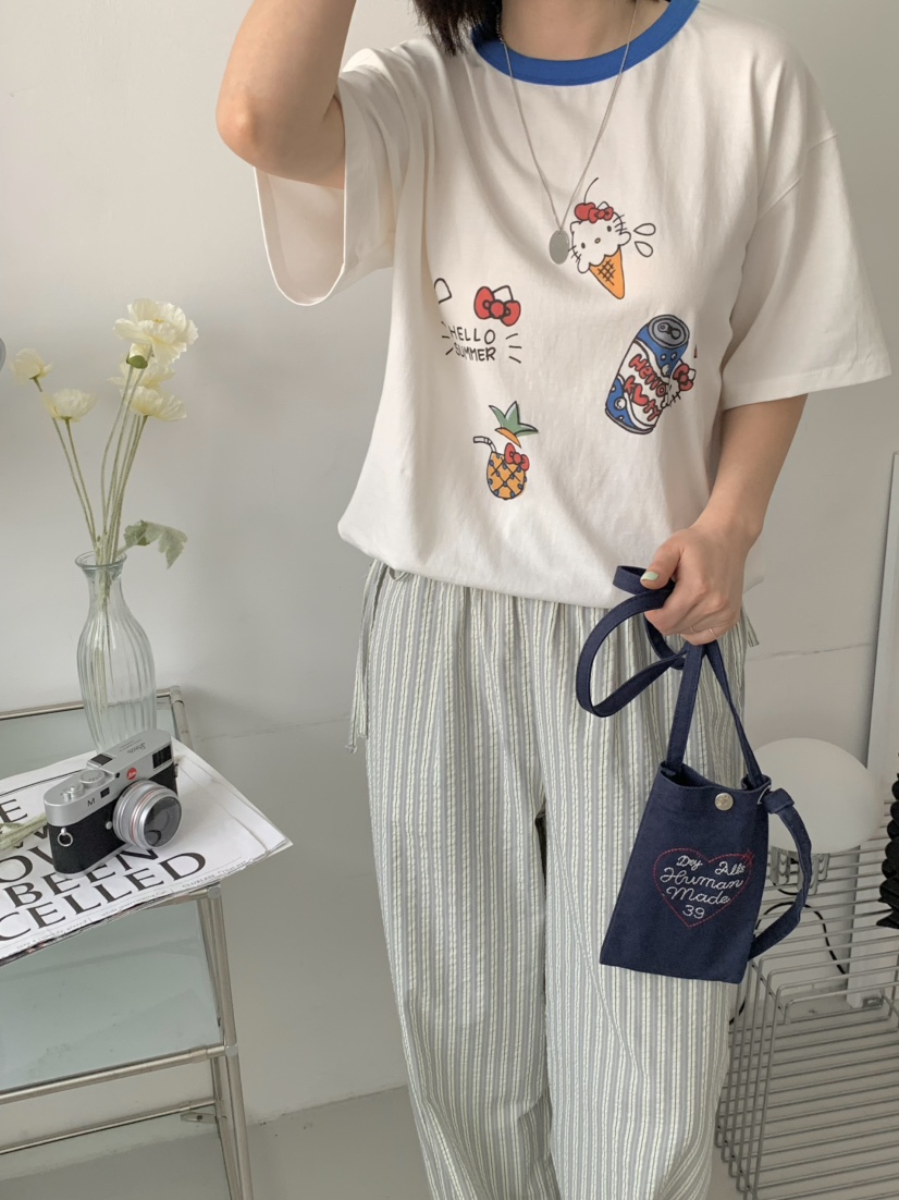 BEFORE SUNRISE韓國㊣直郵東大門代購女裝新品熱賣推薦T恤BEFORE SUNRISET恤