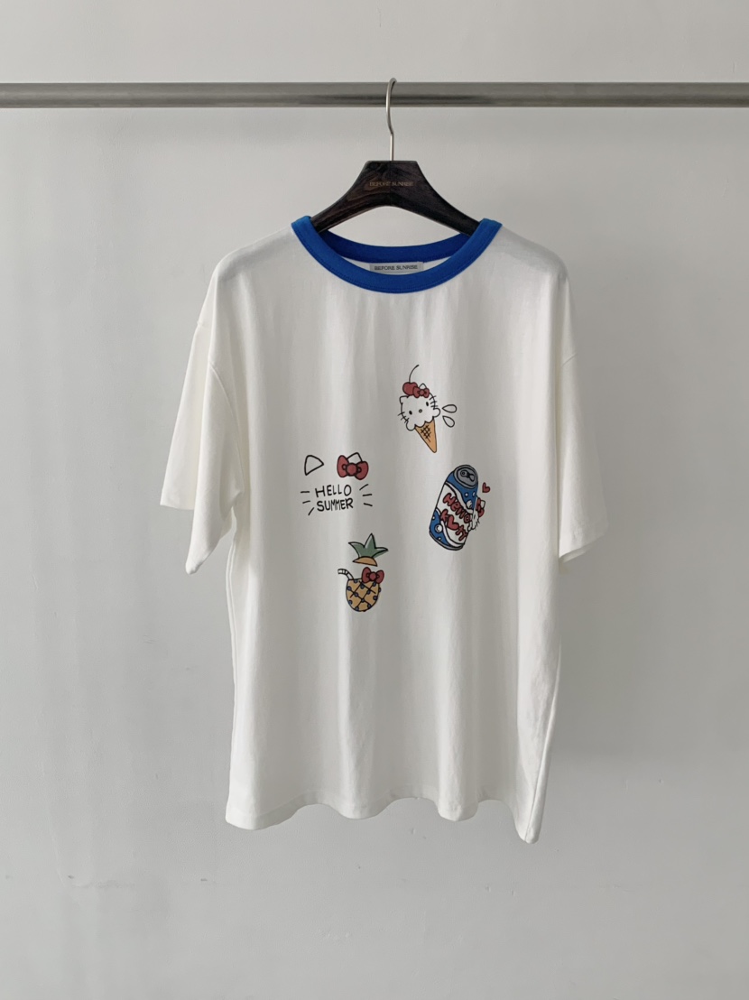 BEFORE SUNRISE韓國㊣直郵東大門代購女裝新品熱賣推薦T恤BEFORE SUNRISET恤