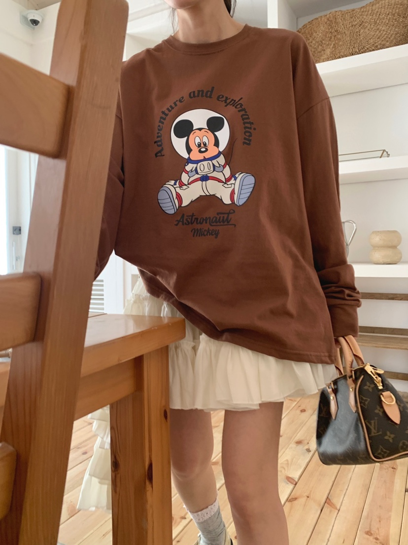 JKICHI韓國直郵㊣女裝新款休閑25春夏熱賣人氣時尚推薦長袖T恤JKICHI長袖T恤