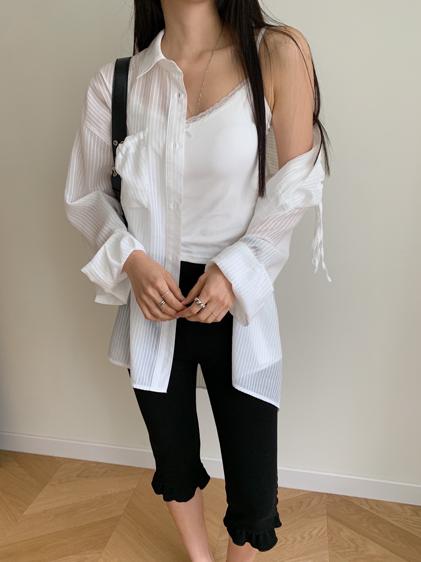 GOYOU韓國㊣直郵東大門代購女裝新款休閑25春夏時尚吊帶背心de goyou吊帶/背心