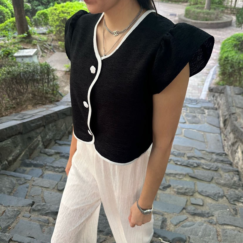 MABEL-Q韓國直郵㊣女裝新品休閑推薦25春夏熱賣時尚人氣夾克SOUIT by mabel-Q夾克圖色3