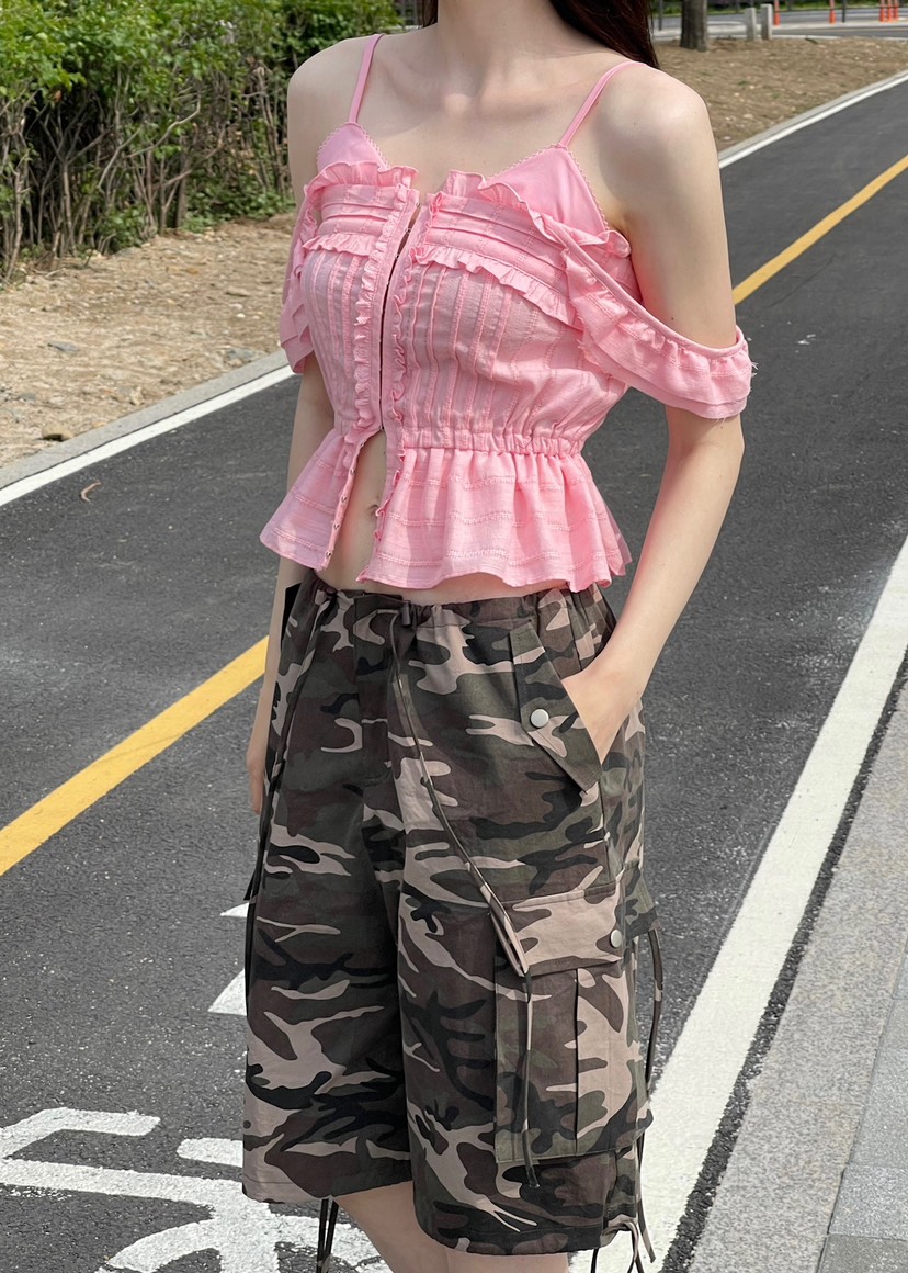 ANOTHER AVENUE直郵韓國代購㊣女裝新款推薦休閑吊帶背心蕾絲ANOTHER AVENUE吊帶/背心