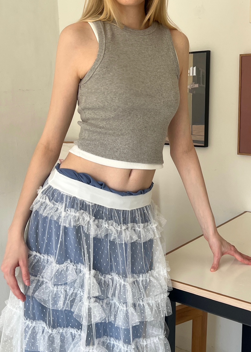 ANOTHER AVENUE韓國直郵㊣女裝新品時尚推薦休閑25春夏長裙ANOTHER AVENUE長裙