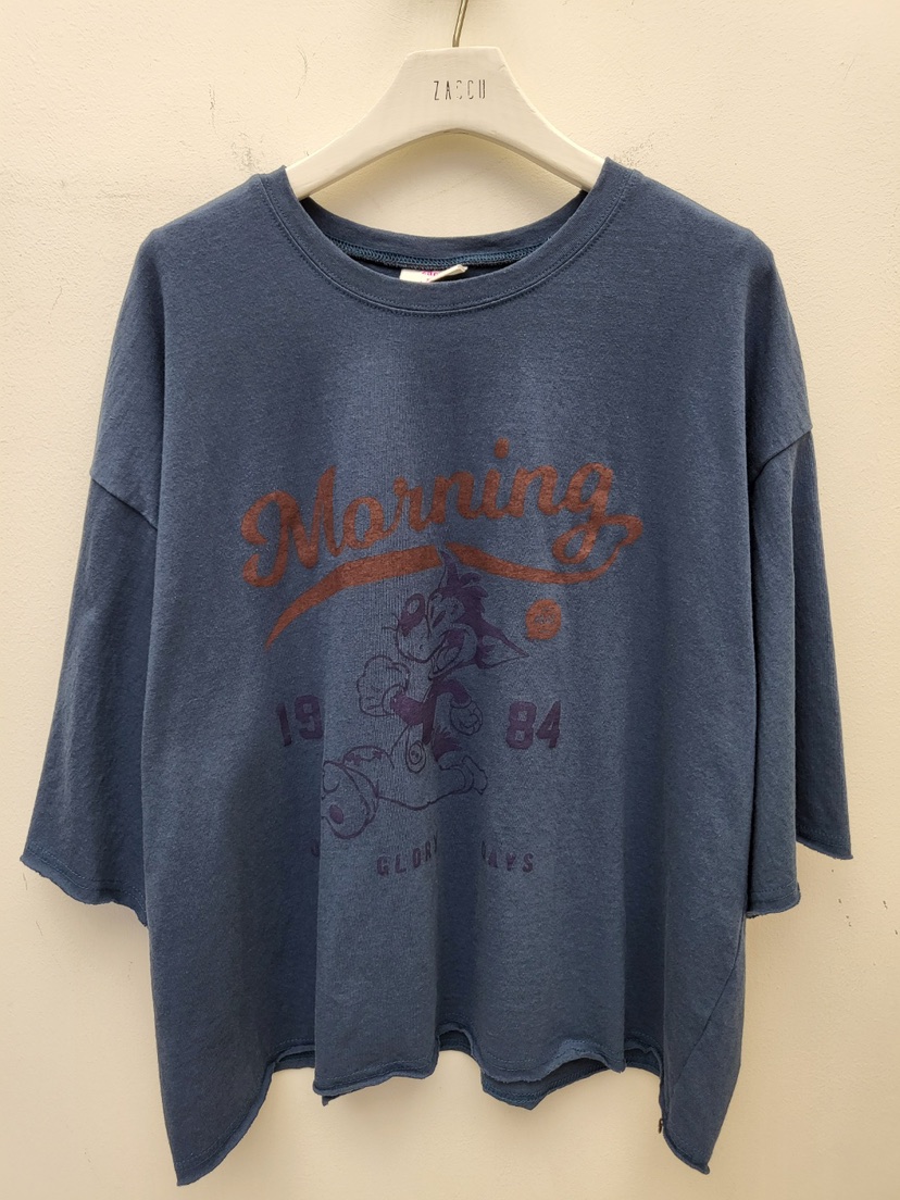 ZACCU韓國㊣直郵東大門代購女裝新品時尚熱賣25春夏推薦T恤ZACCUT恤圖色2