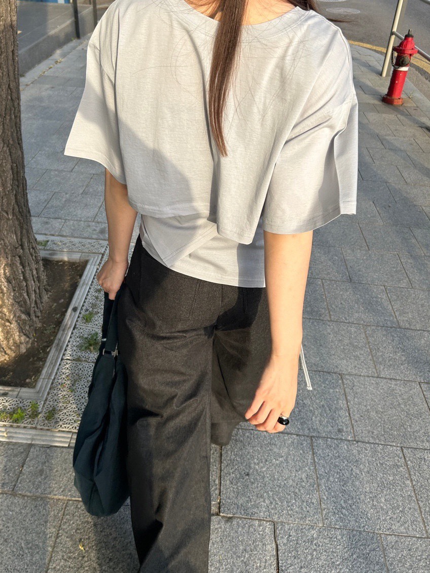 NEAR LEAP-P韓國直郵㊣女裝新品推薦休閑人氣25春夏熱賣T恤NEAR LEAPT恤
