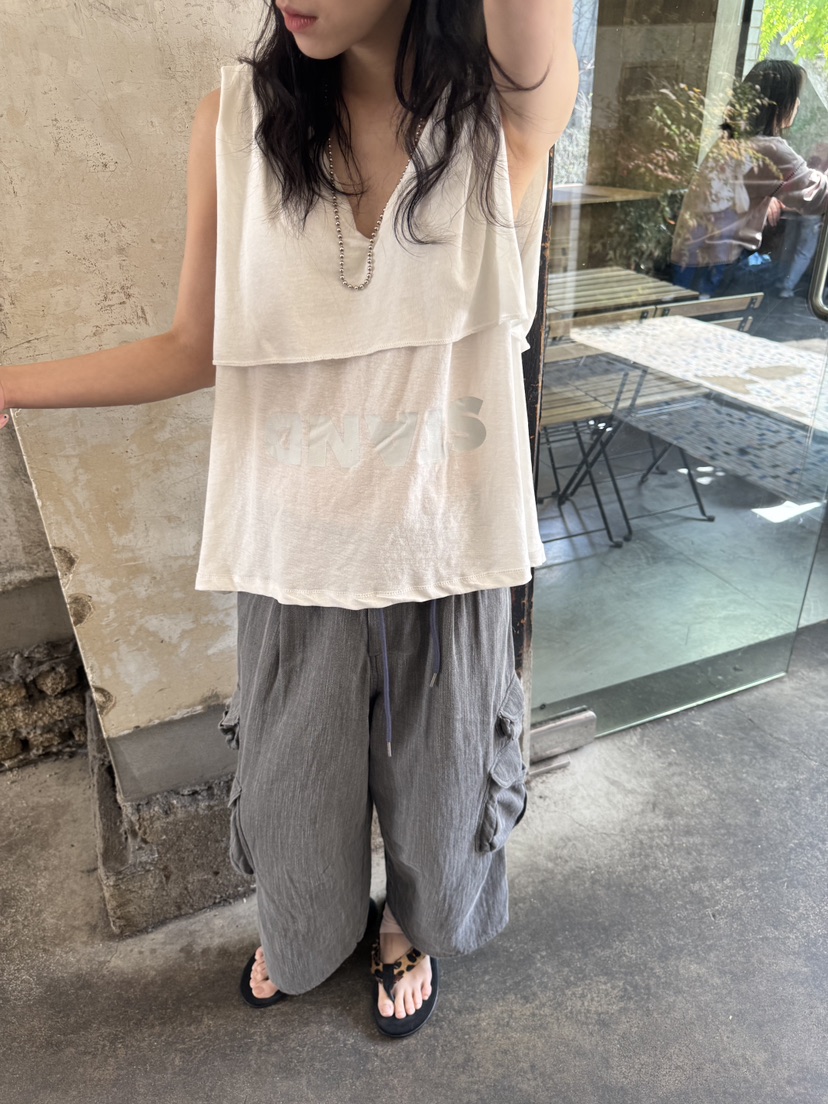 FRANC—L韓國㊣直郵東大門代購女裝新品人氣25春夏吊帶背心FRANC吊帶/背心
