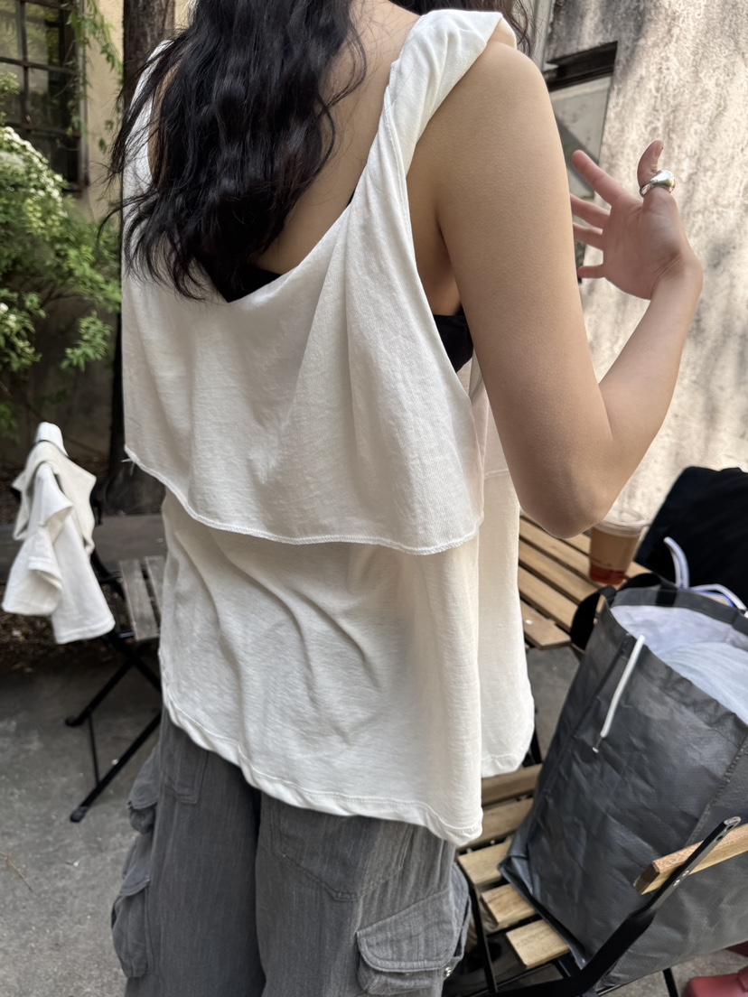 FRANC—L韓國㊣直郵東大門代購女裝新品人氣25春夏吊帶背心FRANC吊帶/背心