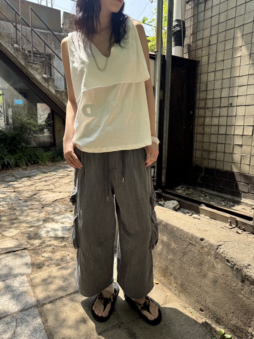 FRANC—L韓國㊣直郵東大門代購女裝新品人氣25春夏吊帶背心FRANC吊帶/背心