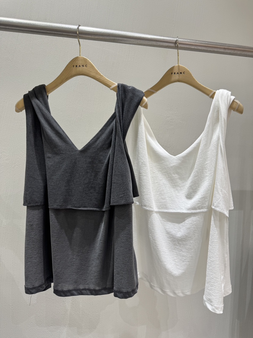 FRANC—L韓國㊣直郵東大門代購女裝新品人氣25春夏吊帶背心FRANC吊帶/背心圖色2