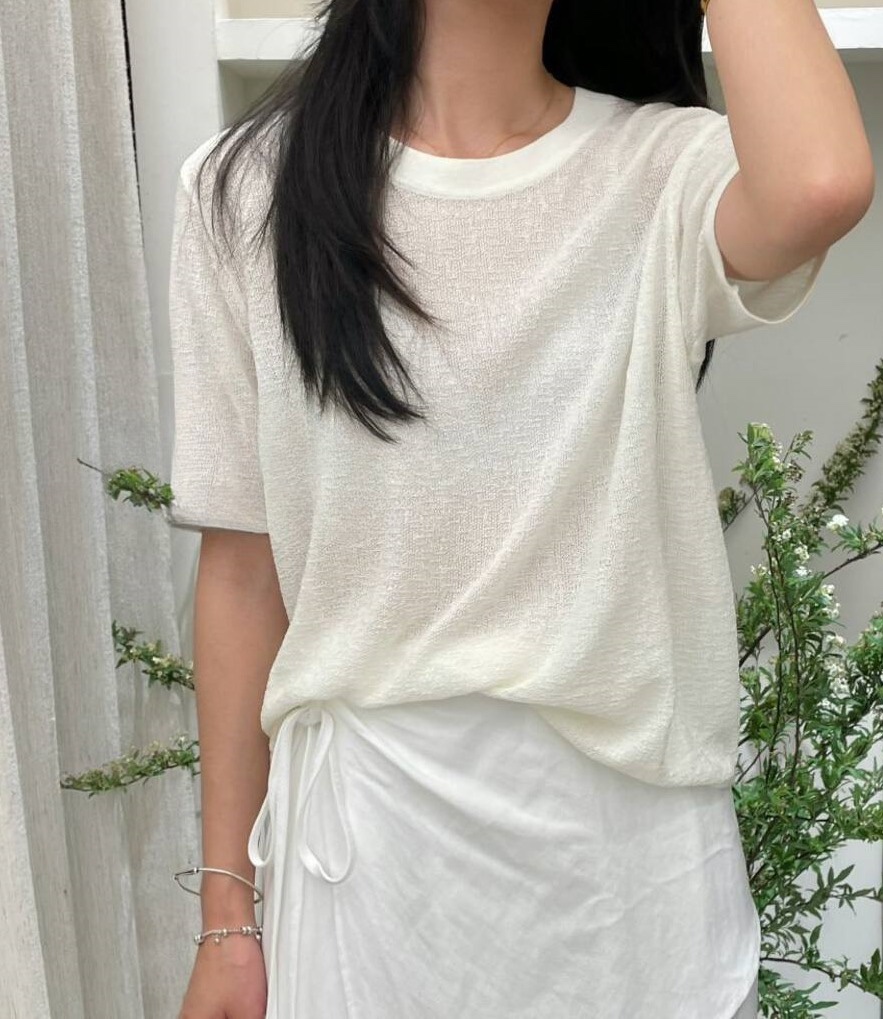 OLA韓國直郵㊣女裝新品人氣時尚休閑熱賣推薦25春夏針織衫mellor/OLA針織衫